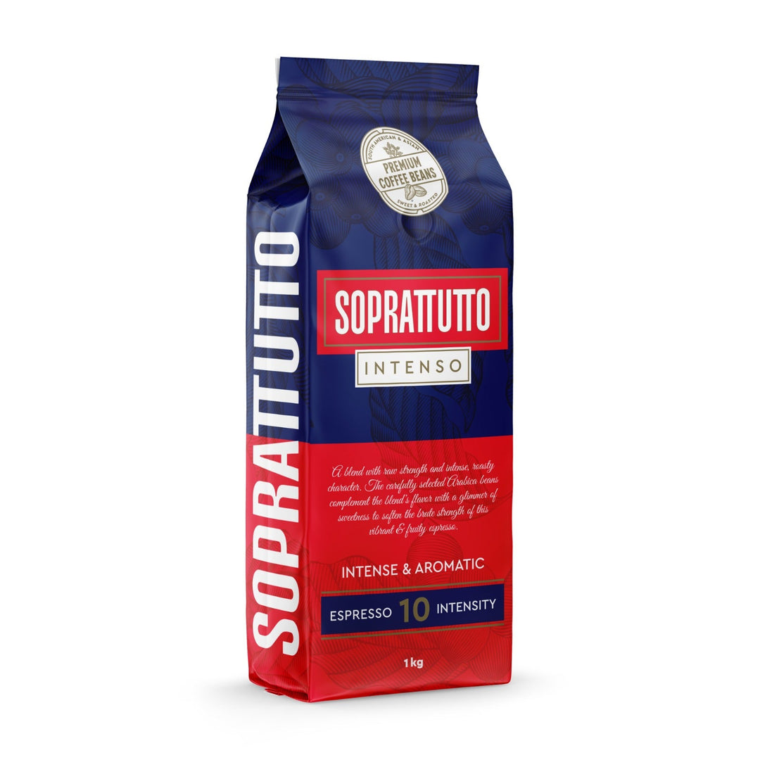 » Medium Roast 1 kg Espresso Intenso Arabica Robusta Whole Beans (20% off)